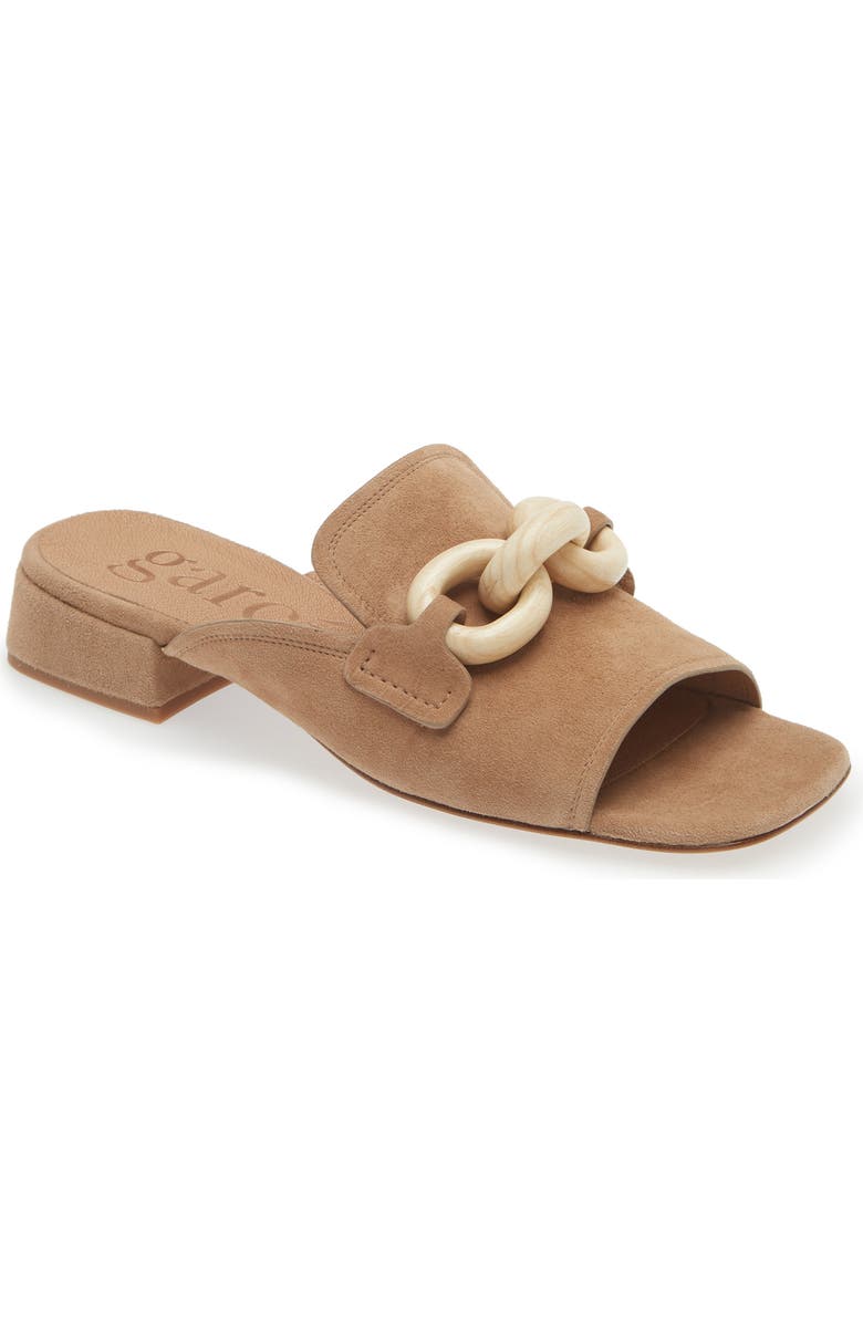 Pedro Garcia Enna Slide Sandal, Main, color, Beige