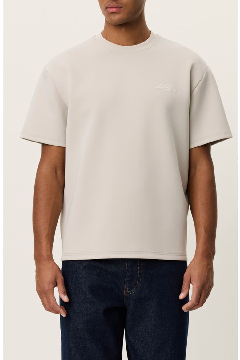 Ballier Crew T-Shirt, Main, color, LIGHT SAND