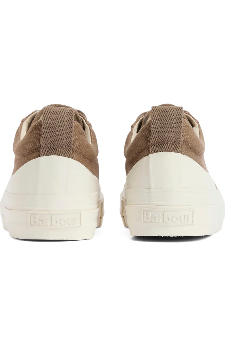 Barbour Stanhope Canvas Low Top Sneaker, Alternate, color, Taupe