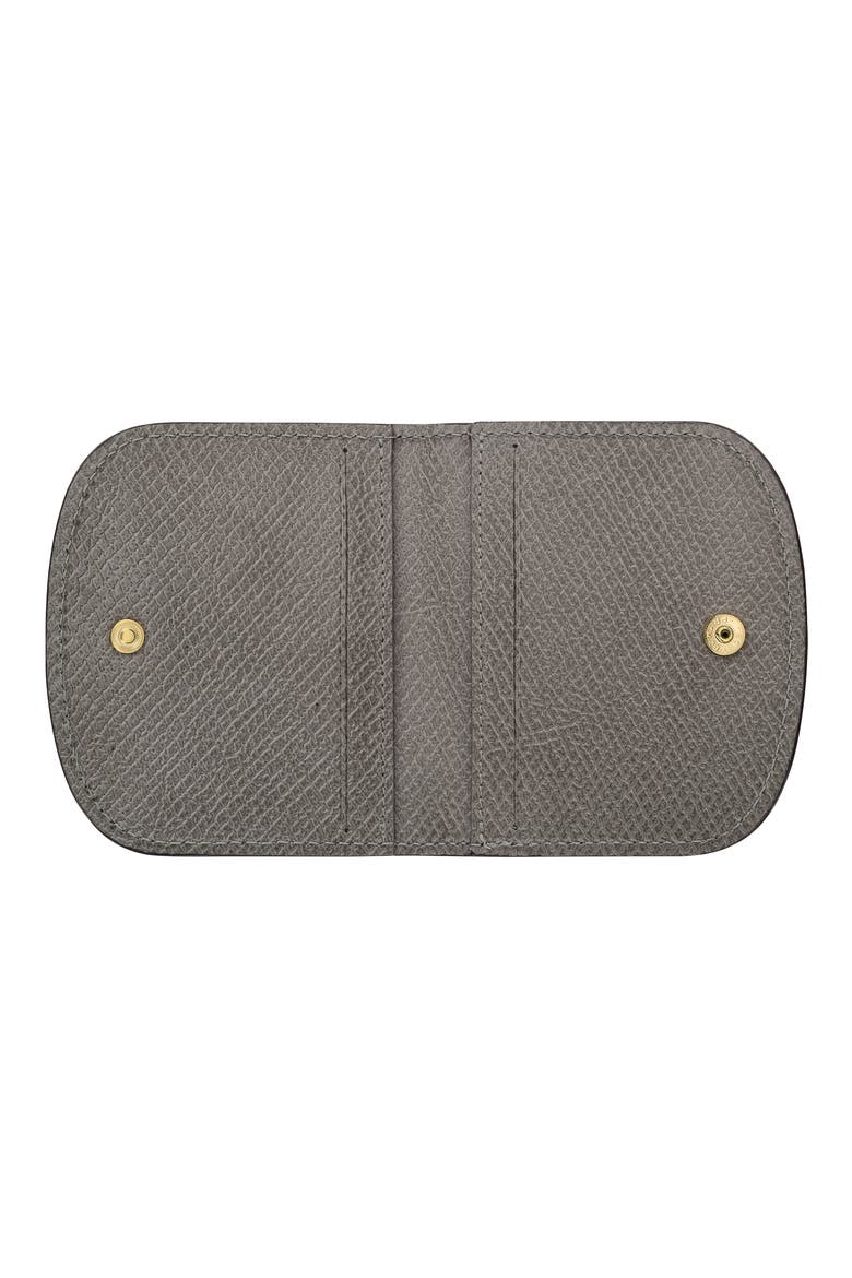 Épure Leather Card Case, Alternate, color, TURTLEDOVE