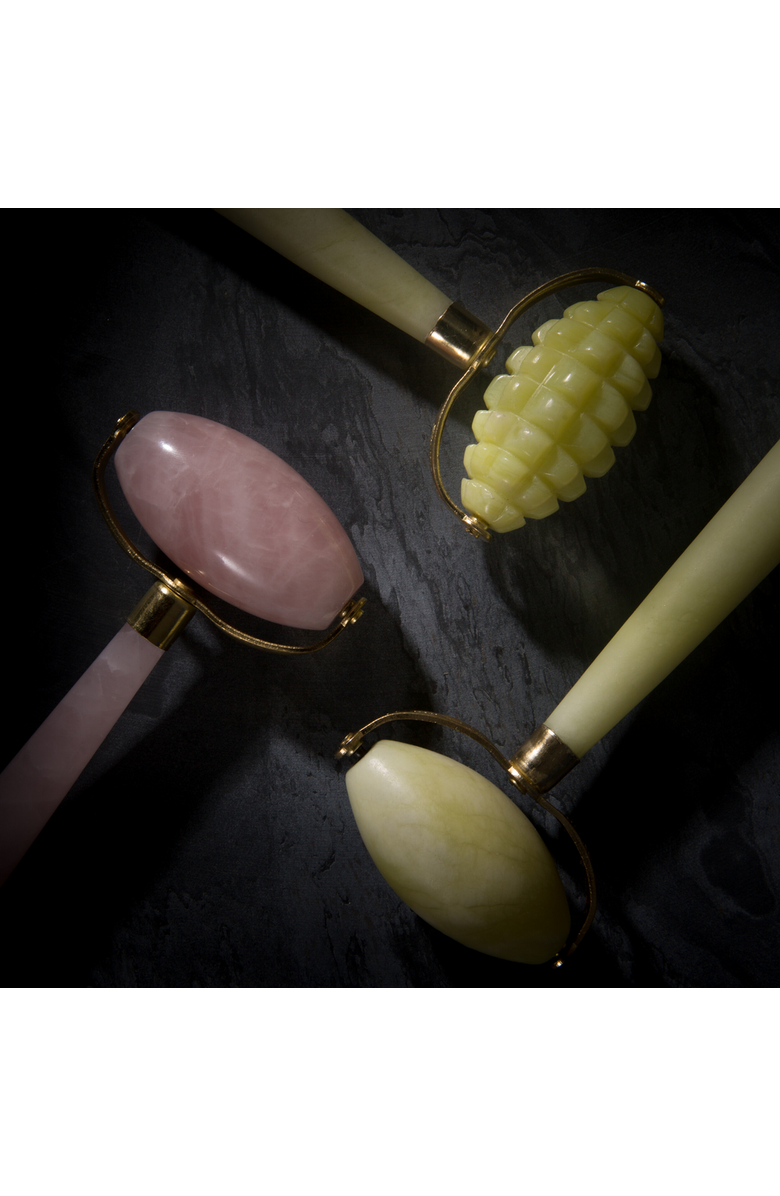 White Lotus Beauty Premium Intensive Jade Roller, Alternate, color, Green