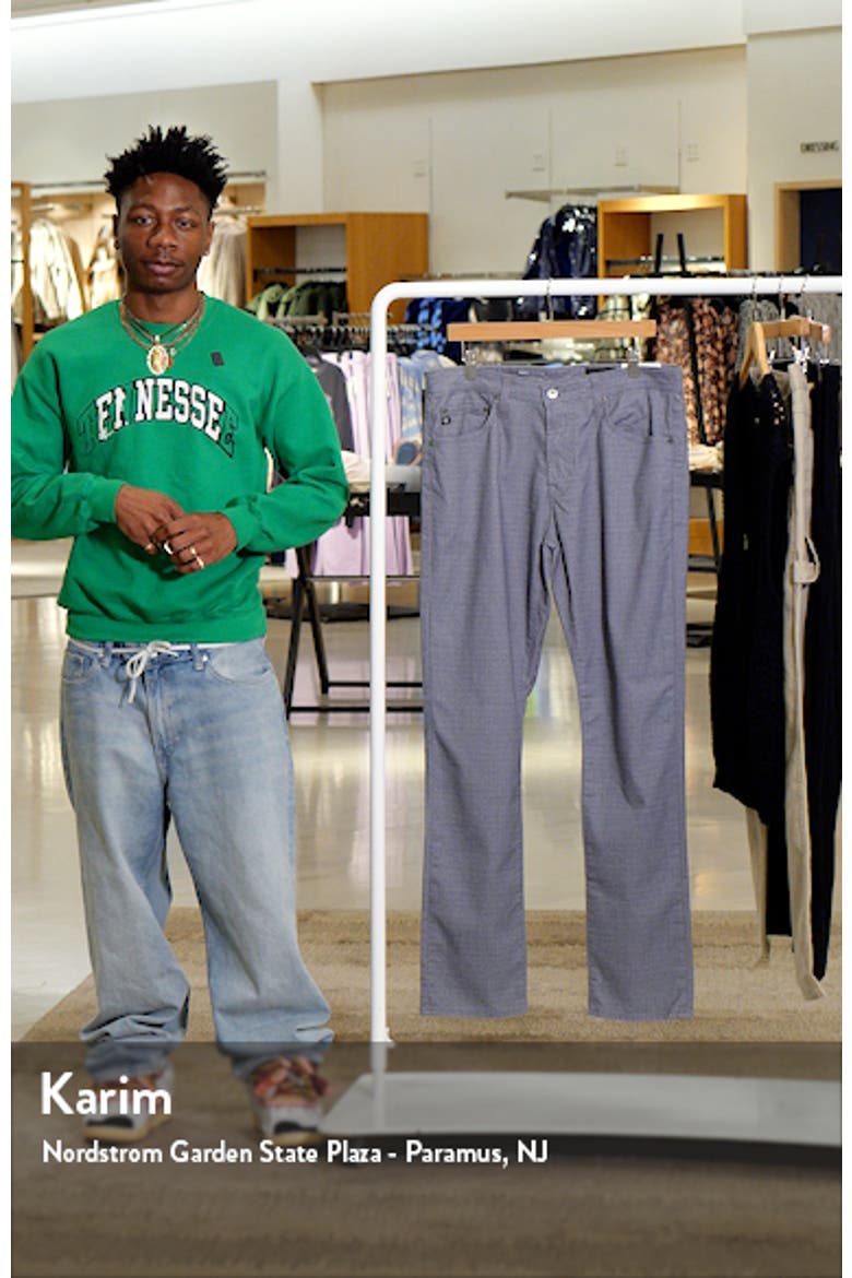 Everett Men's Slim Straight Leg Herringbone Pants (Nordstrom Exclusive) video