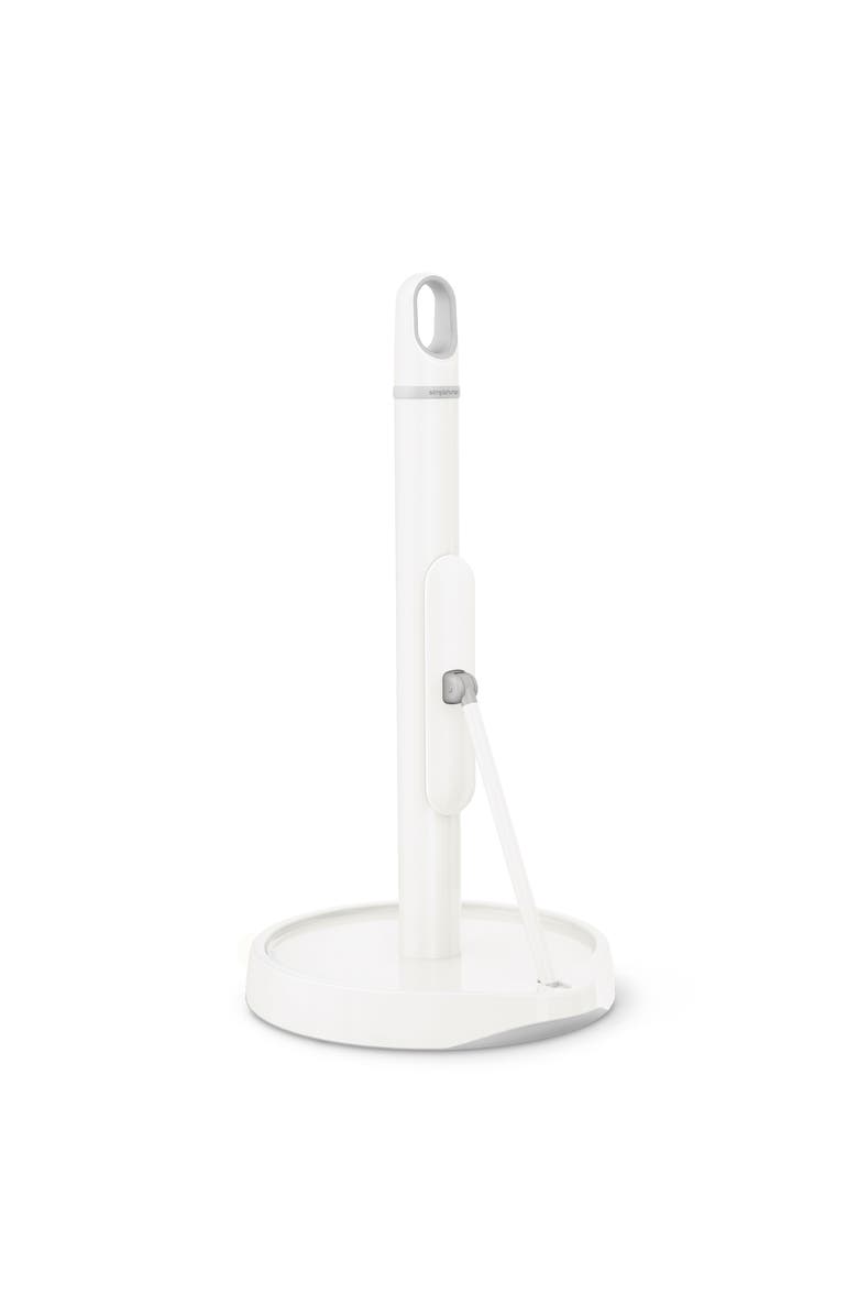 simplehuman Tension Arm Paper Towel Holder, Alternate, color,
