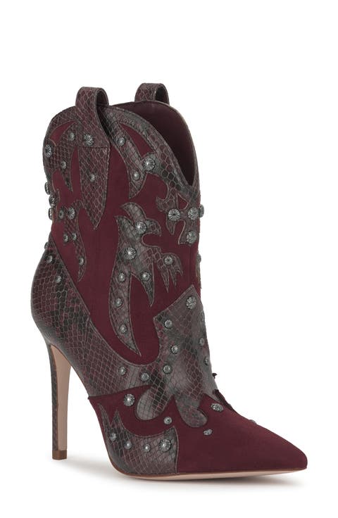 Palieve 4 Snakeskin Embossed Bootie (Women)