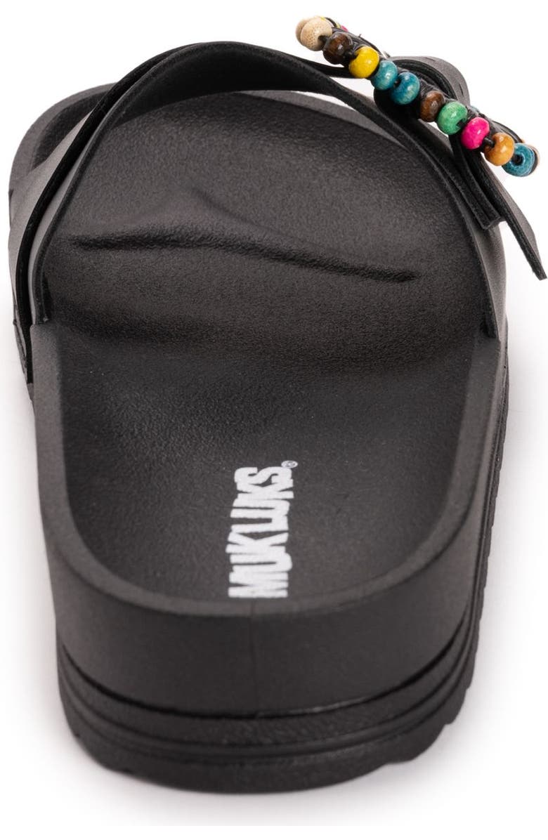 MUK LUKS Women's Grand Colette Sandal, Alternate, color, Black