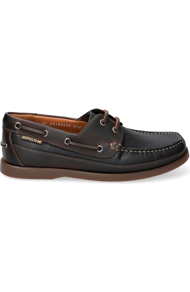 Mephisto Boating Water Resistant Boat Shoe, Alternate, color,
