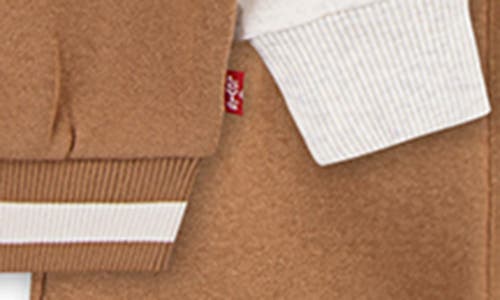 Levi's® Bomber Jacket, Graphic T-shirt & Joggers Set In Brown