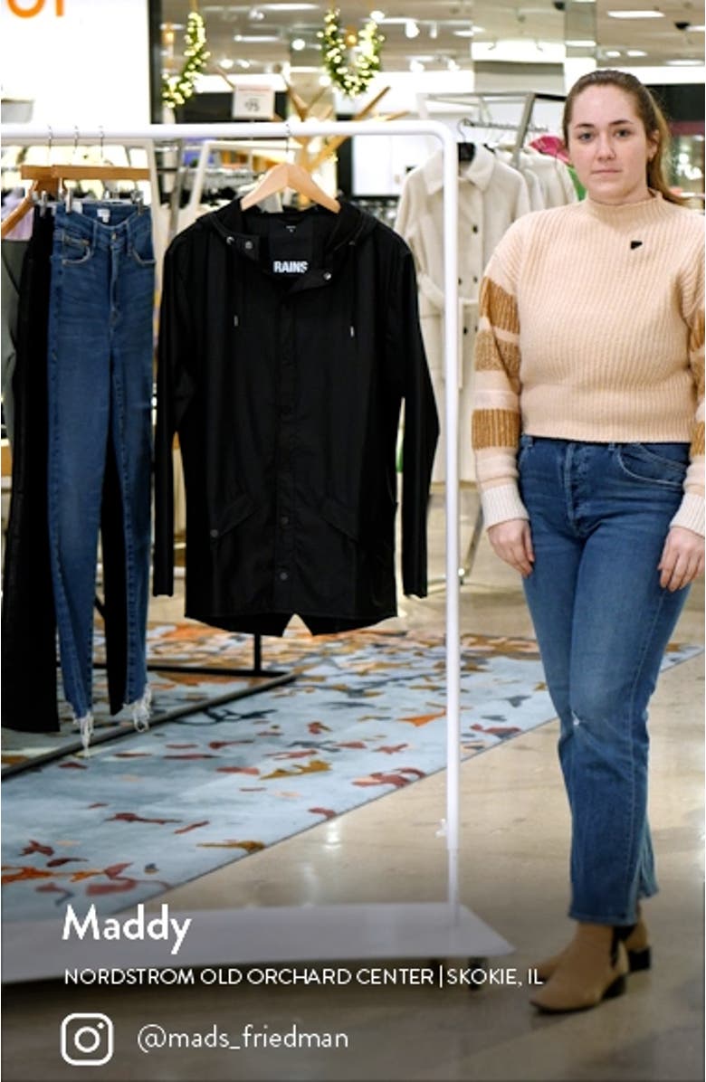 Waterproof Snap Front Rain Jacket, sales video thumbnail