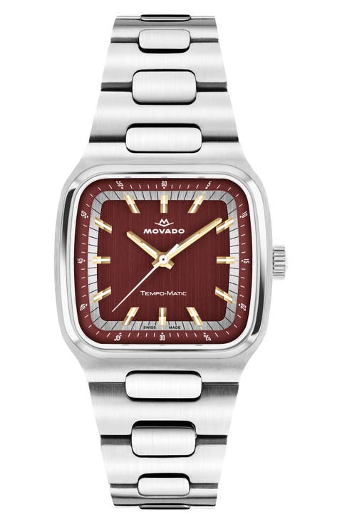 Tempomatic Automatic Bracelet Watch, 39mm