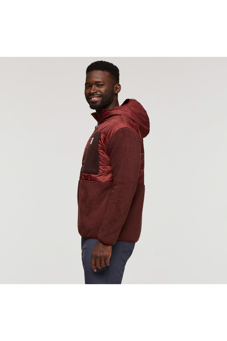 Trico Hybrid Hooded Jacket - Men's, Alternate, color, Rusty and Chestnut