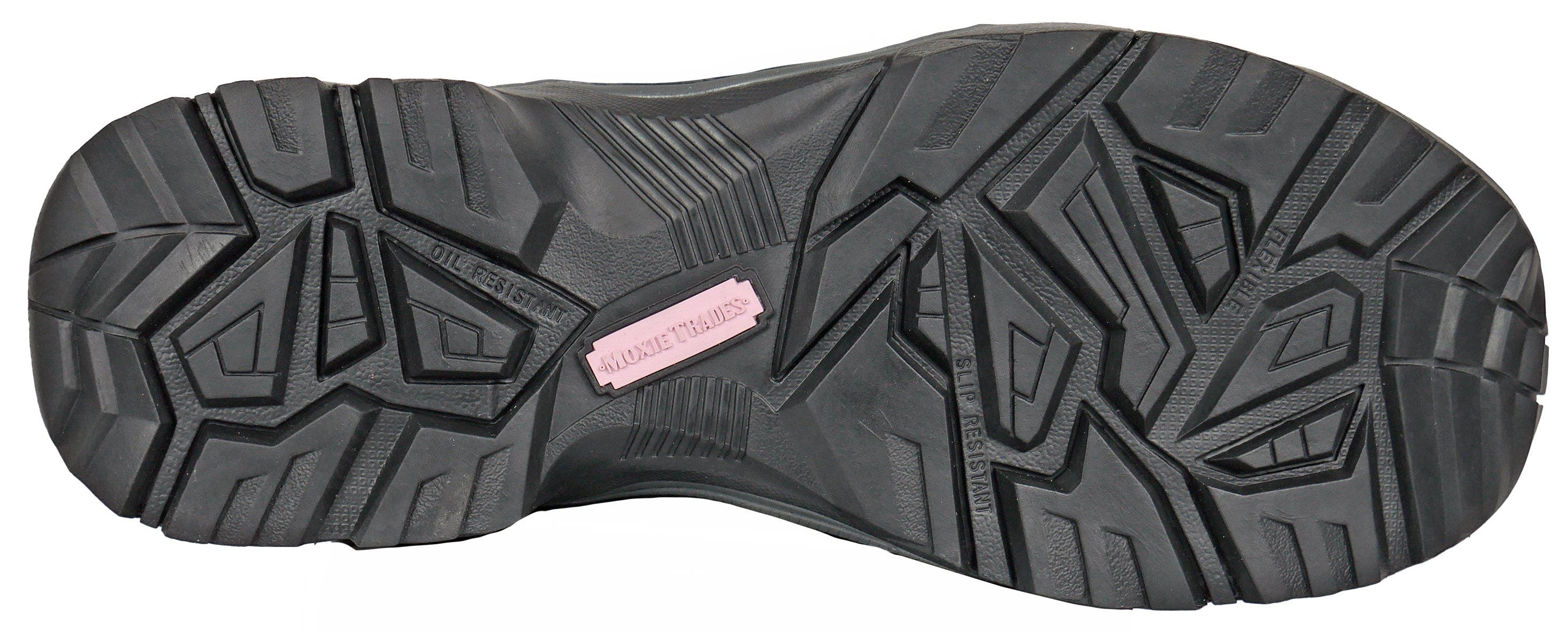 Moxie Trades Moxie Angel Womens Composite Toe Work Shoe, Alternate, color, Black