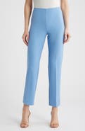 Anne Klein Hollywood Waist Straight Leg Ankle Pull-On Pants