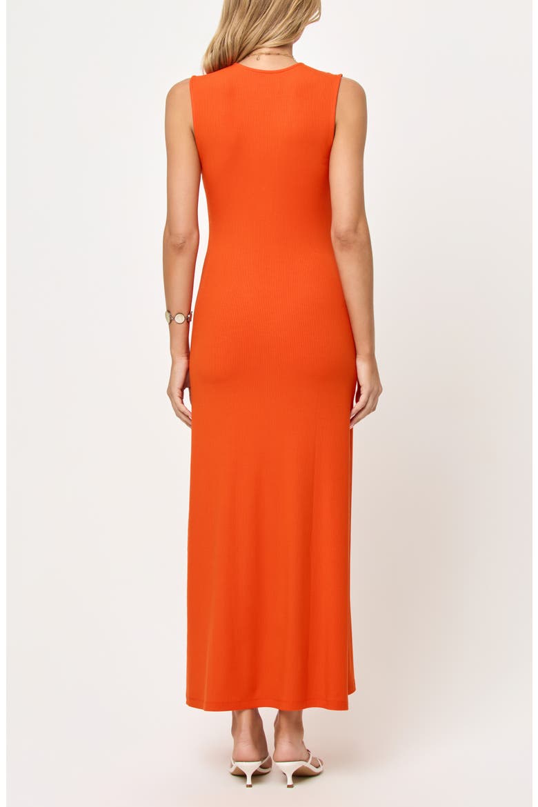 Yuki Maxi Dress, Alternate, color, POPPY