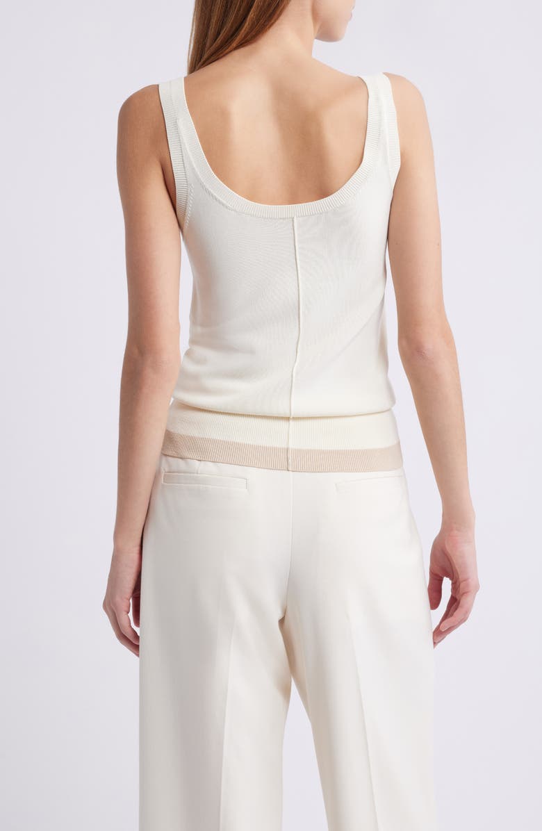 Solid & Striped The Nessa Sweater Tank, Alternate, color, Brule