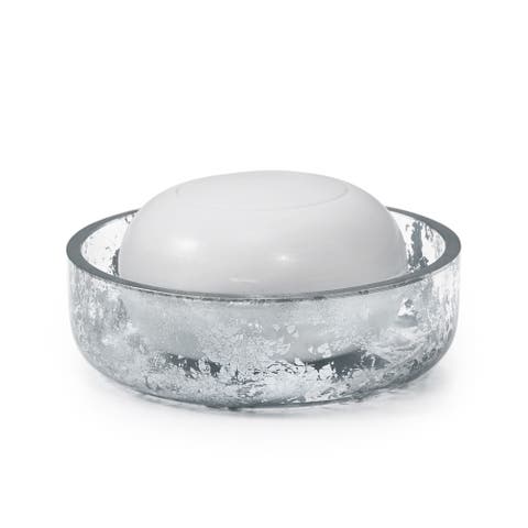 Lydia Silver Soap Dish