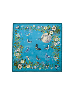 Fable England Midnight Garden Medium Square Scarf