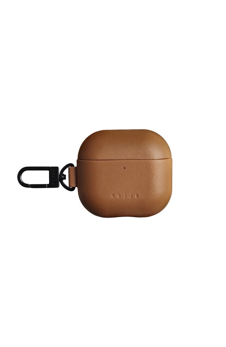 MUJJO Echelon Airpods 4 Case, Main, color, Tan