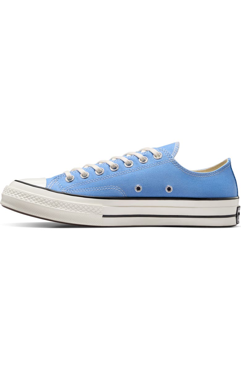 Converse Chuck Taylor<sup>®</sup> All Star<sup>®</sup> 70 Low Top Sneaker, Alternate, color, Open Sky/ Egret/ Black