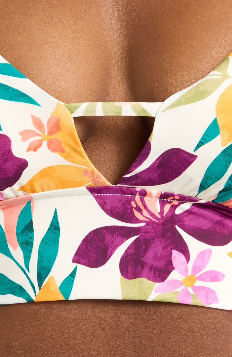 Billabong Playa del Sol V-Neck Cami Bikini Top, Alternate, color, 