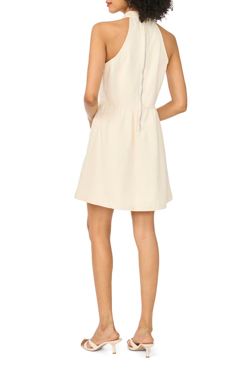 Dehin Cotton Dress, Alternate, color, SOFT ECRU
