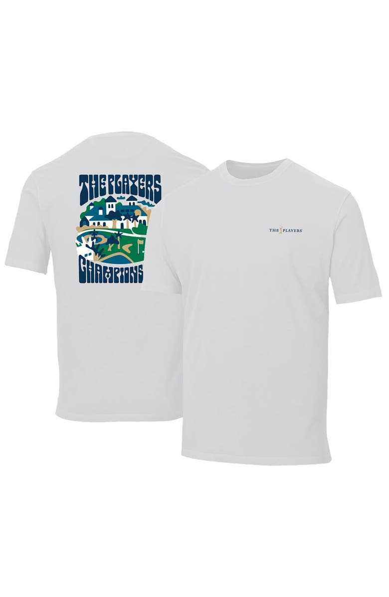 AHEAD Men's Ahead  White THE PLAYERS Retro Clubhouse Chapman T-Shirt, Main, color, 