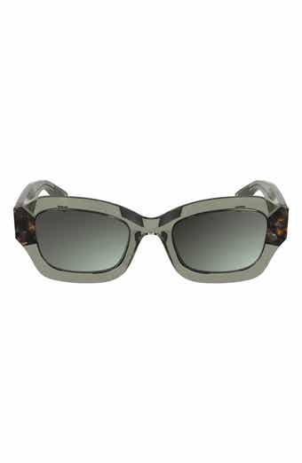 Longchamp Heritage 50mm Cat Eye Sunglasses