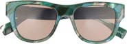 Gucci 51mm Square Sunglasses