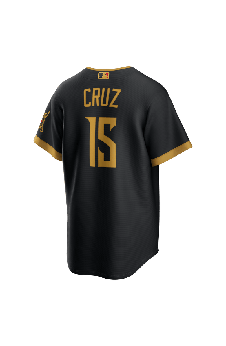 Nike Men's Nike Oneil Cruz Black Pittsburgh Pirates 2026 City Connect Stadium Jersey, Alternate, color, Black