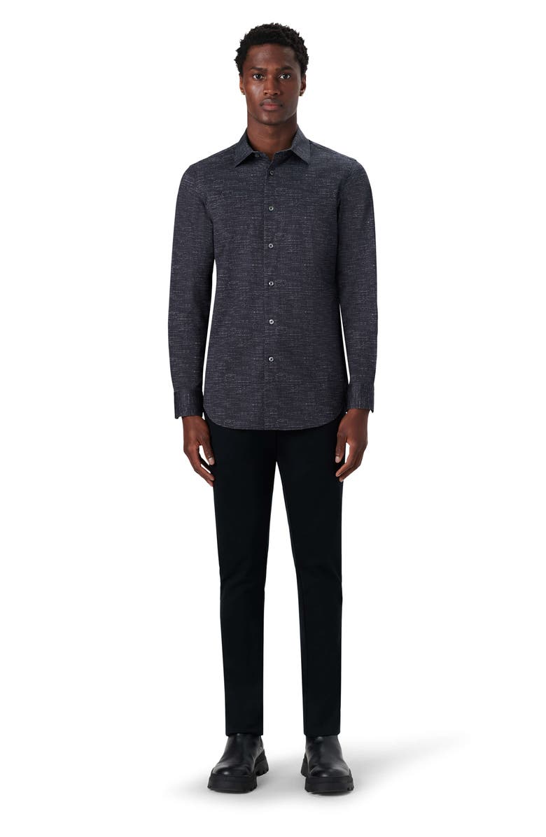 Bugatchi OoohCotton<sup>®</sup> Button-Up Shirt, Alternate, color, 