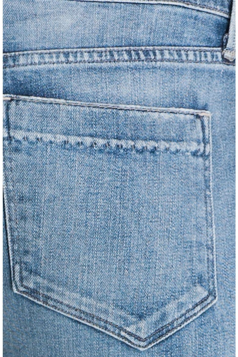'Mandy' Slim Straight Leg Jeans, Alternate, color, CRYSTAL