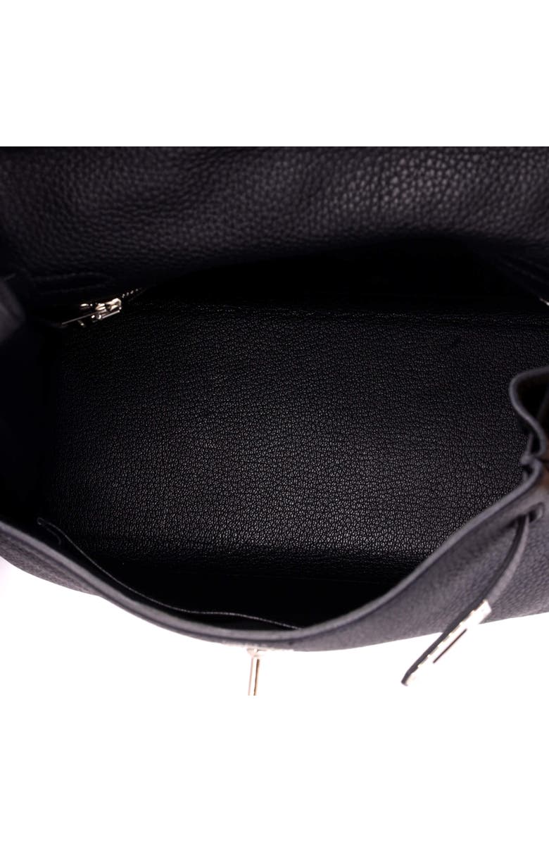 81034712 Kelly Handbag Black Togo with Palladium Hardware 25, Alternate, color,