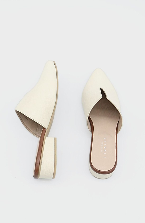 Stivali New York Pijao Mule Sandals In White