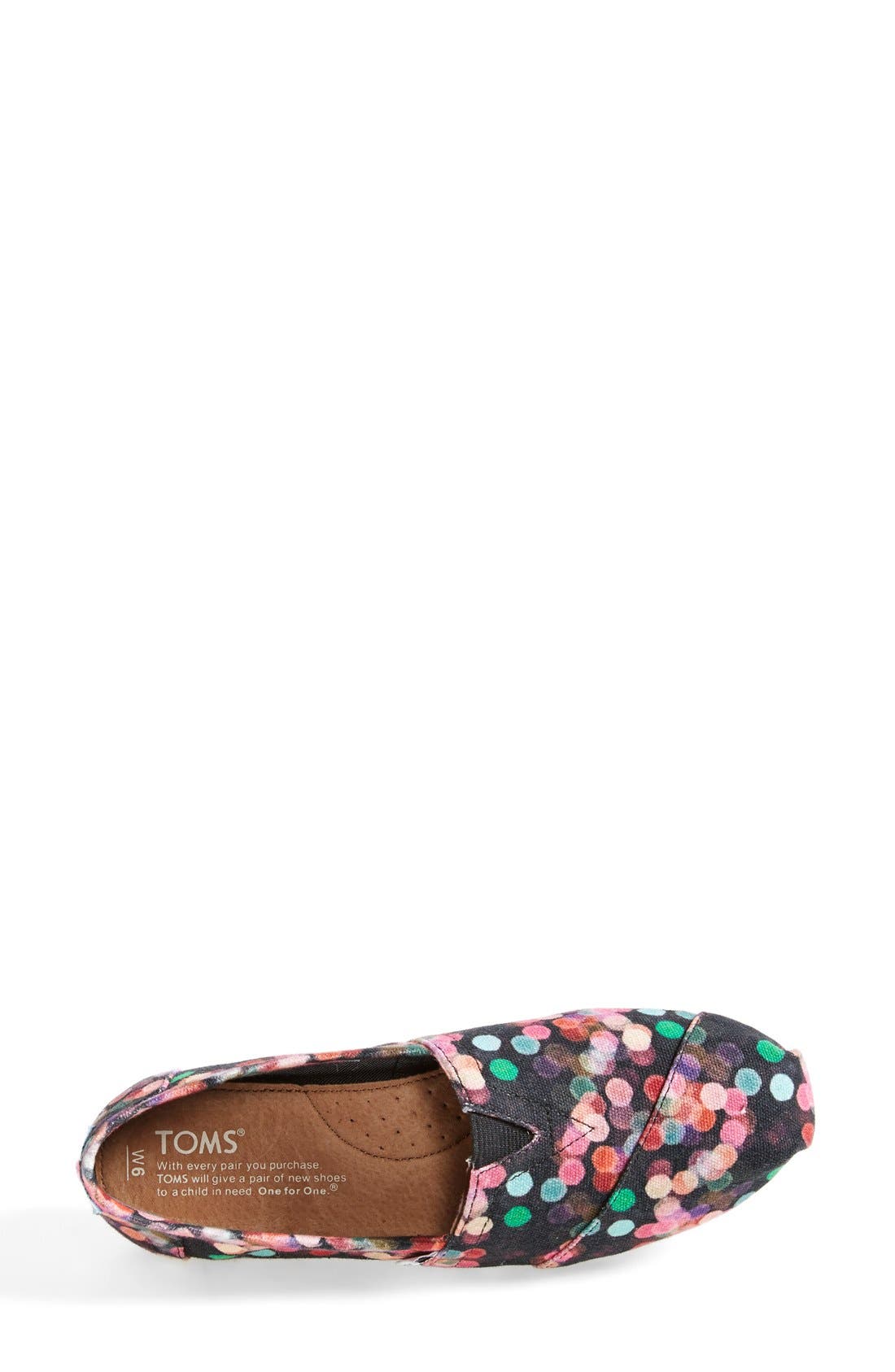 TOMS 'Classic - Night Lights' Slip-On, Alternate, color, 