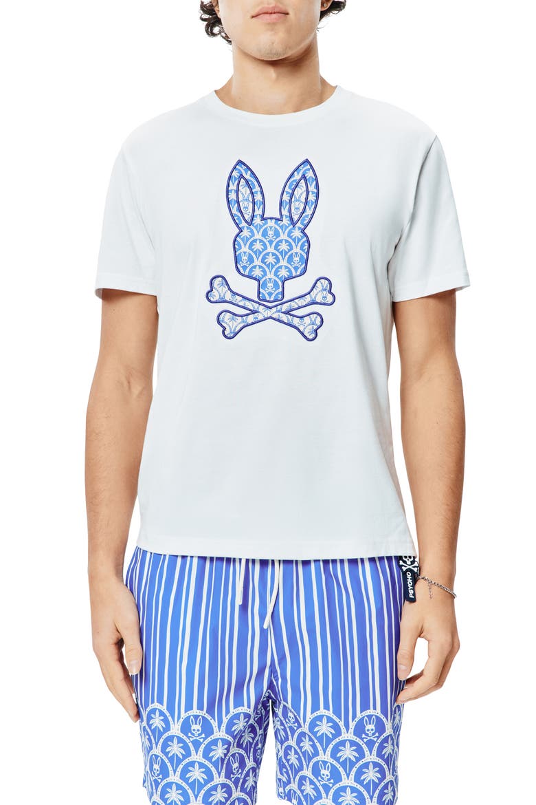 Brad Appliqué T-Shirt, Main, color, WHITE