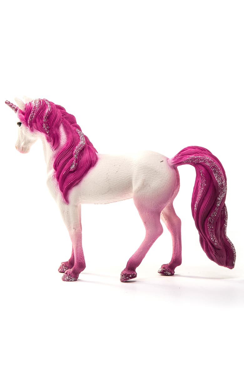Schleich Bayala Mandala Unicorn Mare, Collectible Toy Figure, Kids Ages 5+, Alternate, color, Multicolored