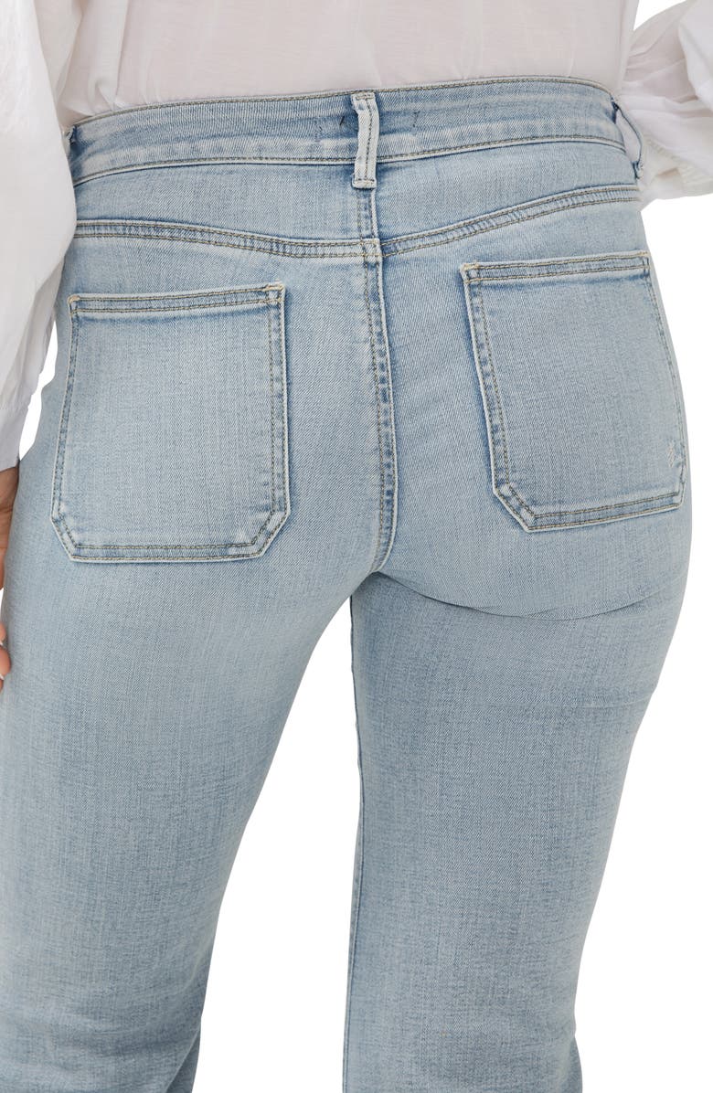 Silver Jeans Co. Suki Curvy Mid Rise Flare Jeans, Alternate, color, 