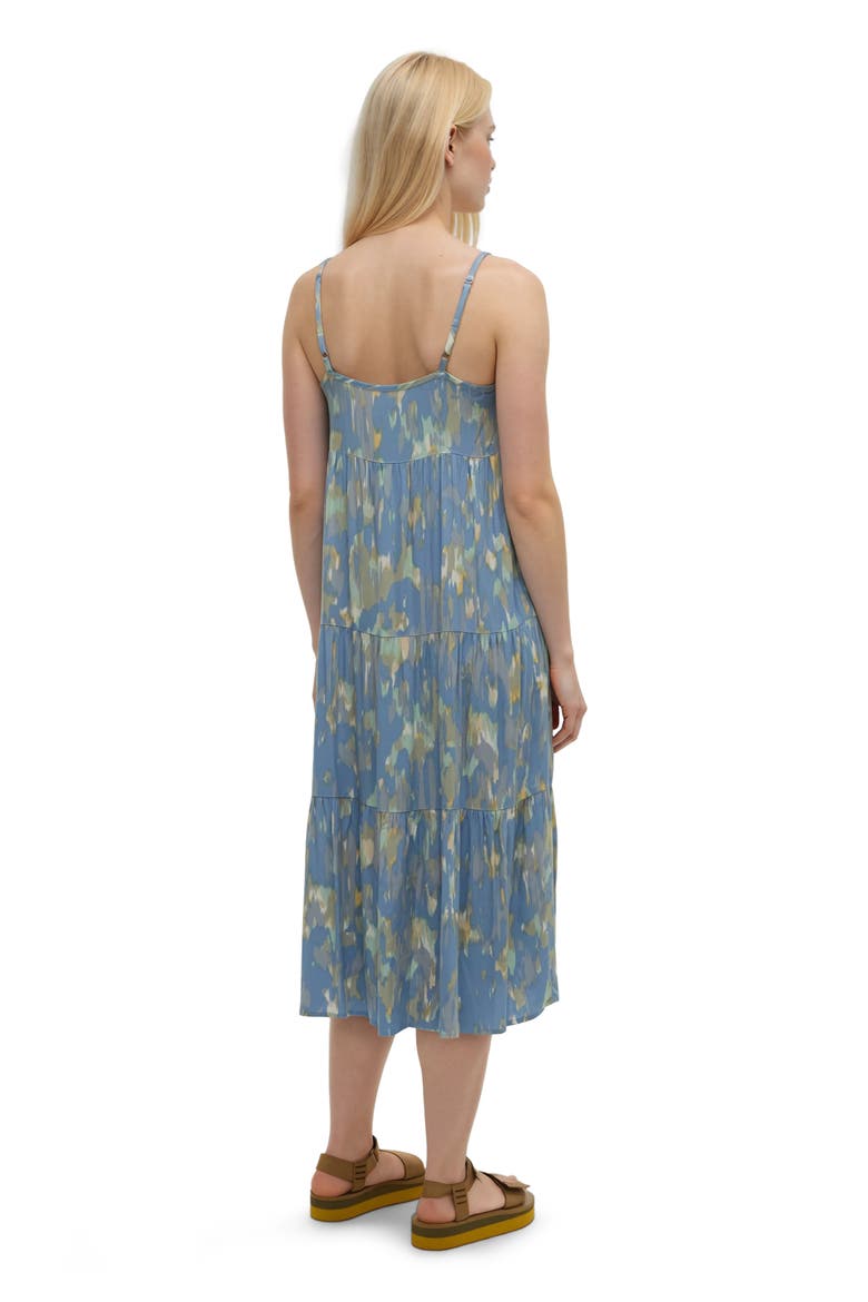 EcoWoven Crepe Hopewell Dress, Alternate, color, Lakeside Blue/Blur