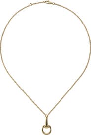 Gucci Horsebit Pendant Necklace