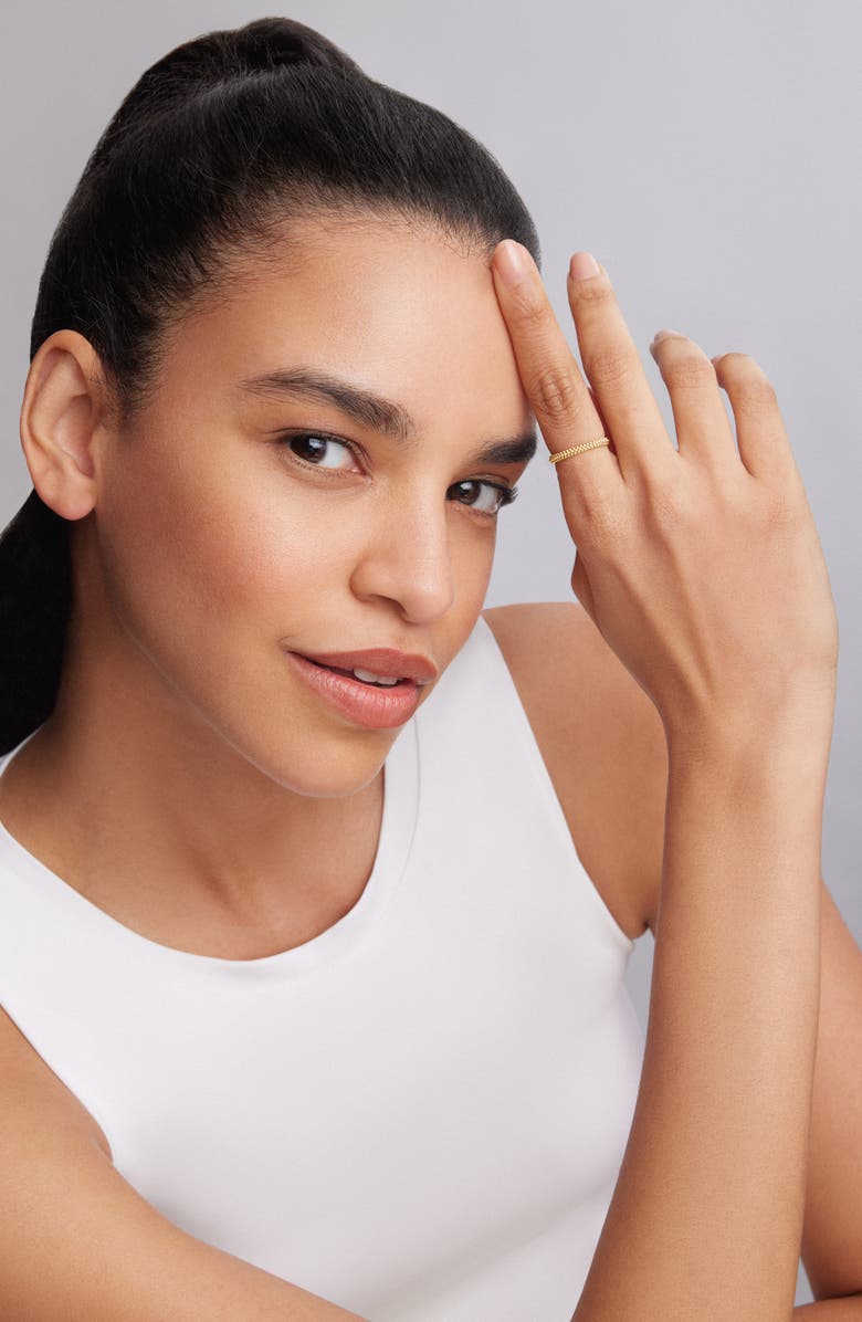 LAGOS Micro Caviar Beaded Stacking Ring, Alternate, color, 