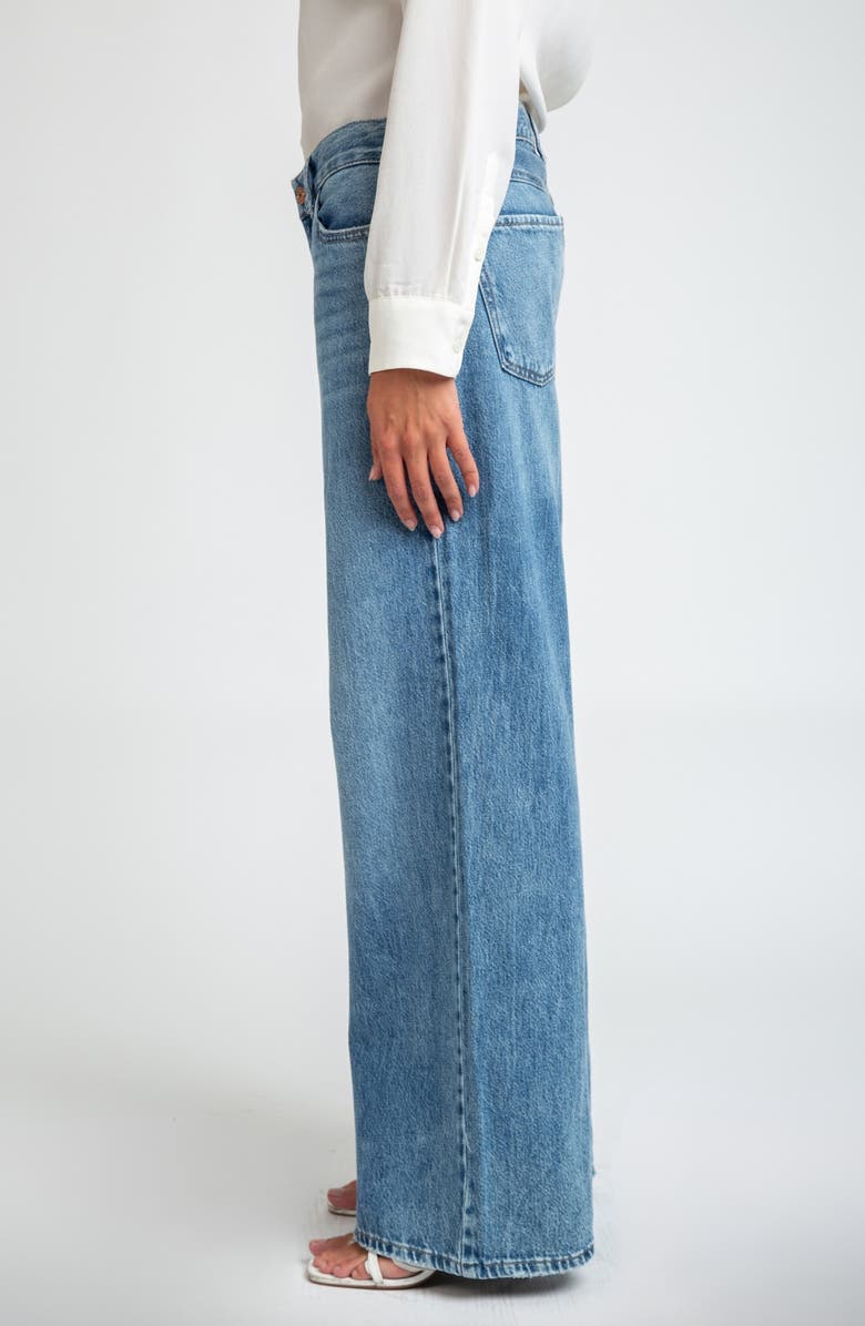 I Love Who I Am Classic Rise Wide Leg Jeans, Alternate, color, Indigo Medium