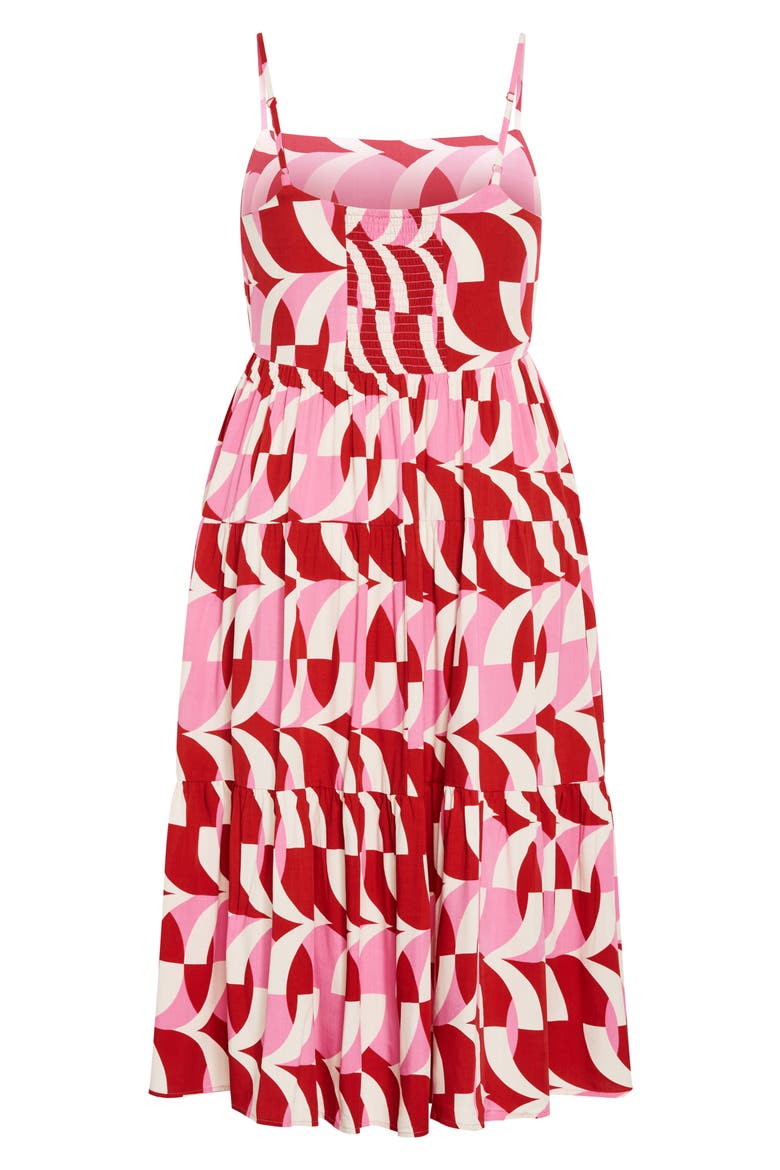 Mystic Print A-Line Dress, Alternate, color, PRINT