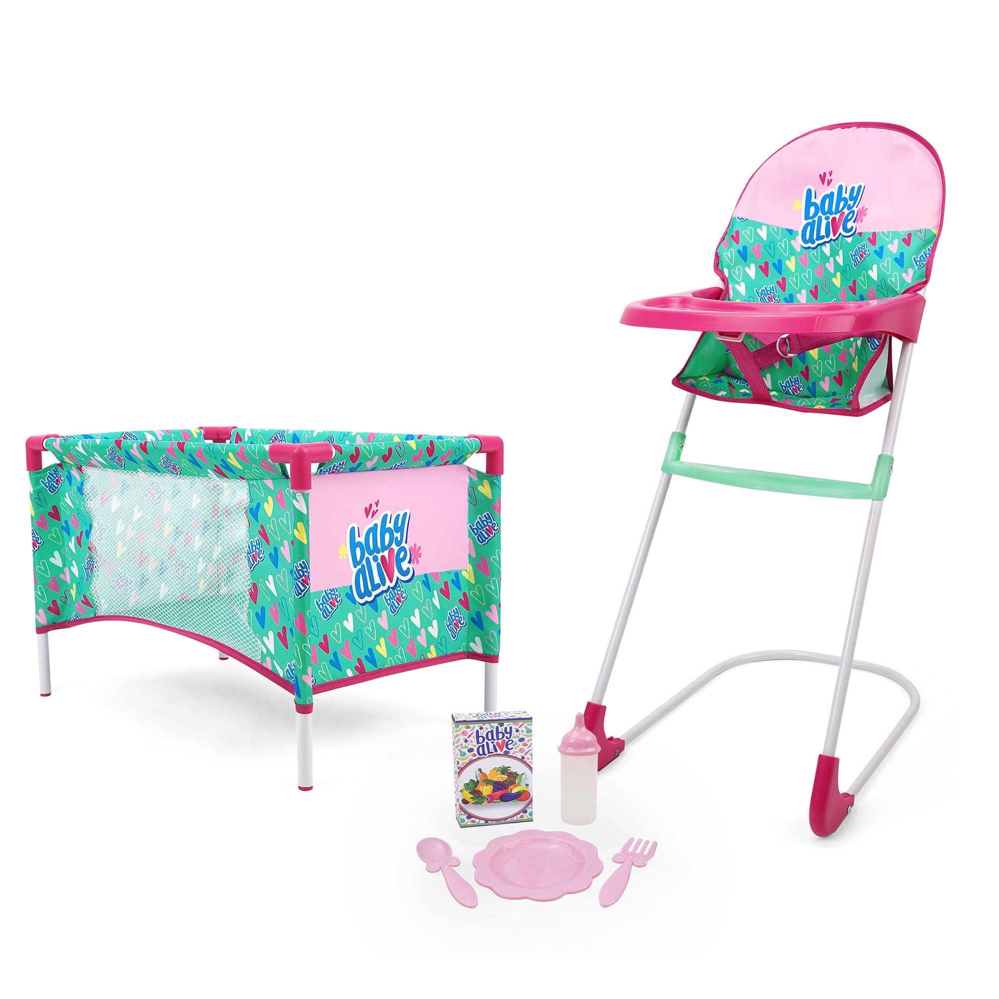 Baby Alive At Home Set 7Pcs in Multicolored 