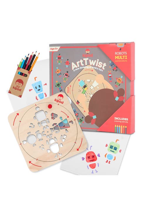 Kids' ArtTwist Robots Drawing Set
