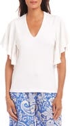 Karen Kane Flutter Sleeve T-Shirt