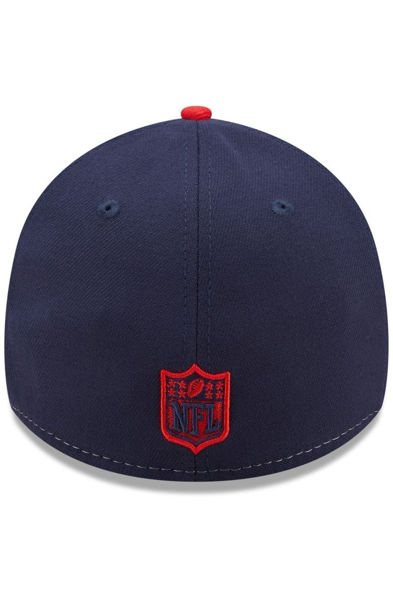 New Era Men's New Era Navy/Red New England Patriots Surge 39THIRTY Flex Hat, Alternate, color, 
