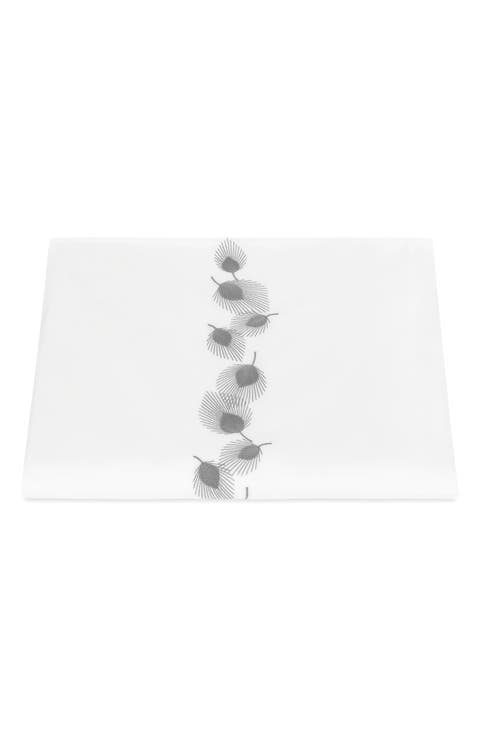 Feather Embroidered Duvet Cover