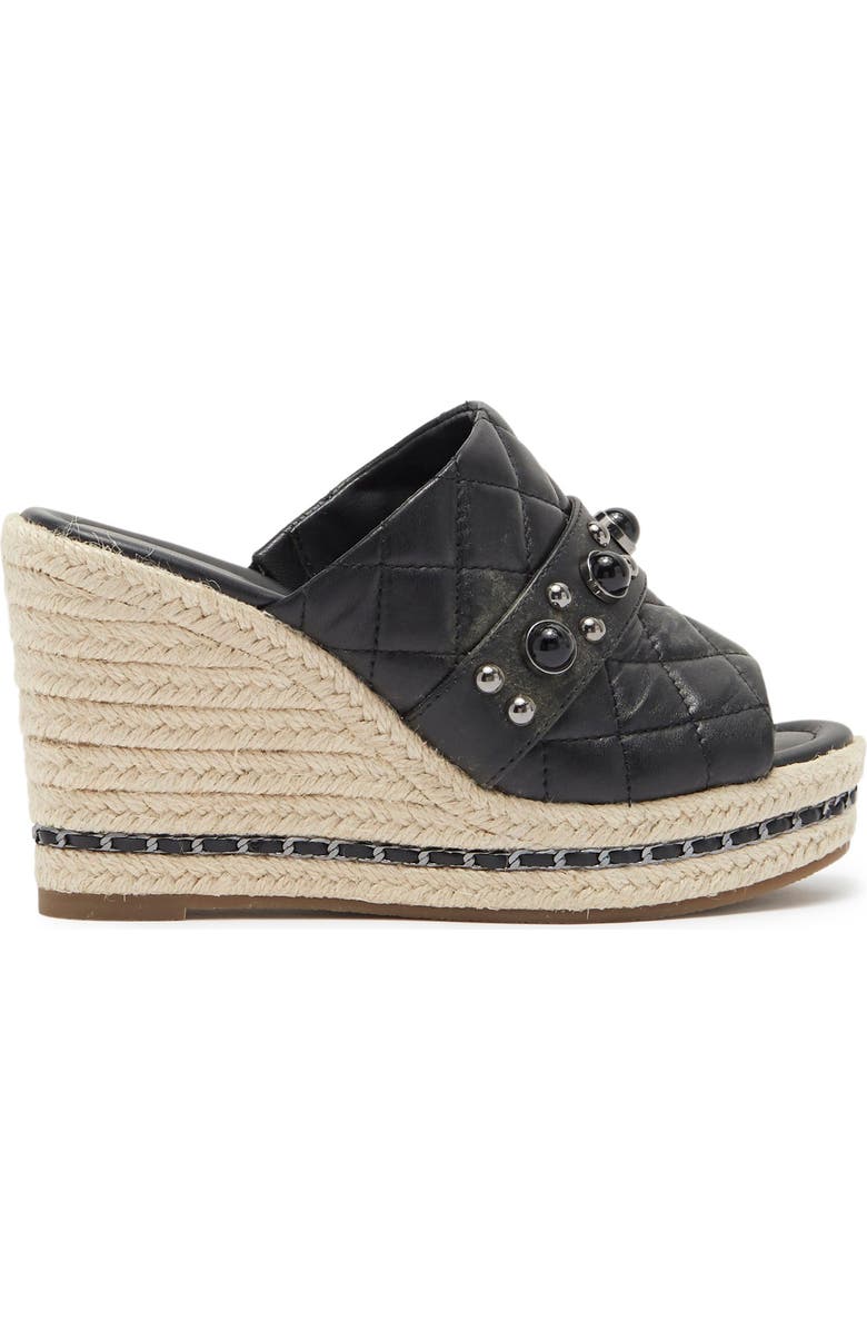 KARL LAGERFELD PARIS Camela Espadrille Wedge Sandal, Alternate, color,