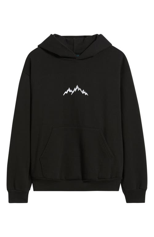 Afield Out Woodmark Graphic Hoodie In Black