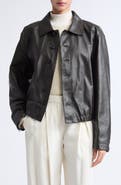 Lemaire Leather Blouson Jacket