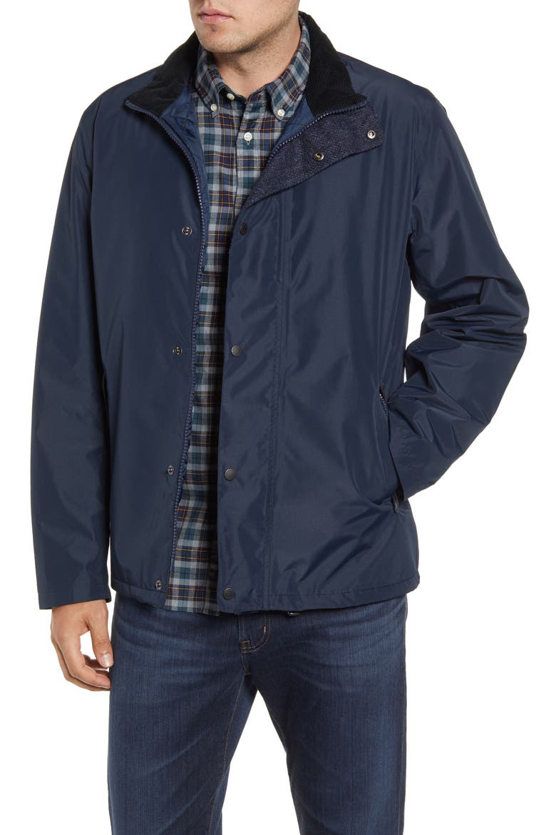 Borrowdale Waterproof Jacket, Main, color, NAVY